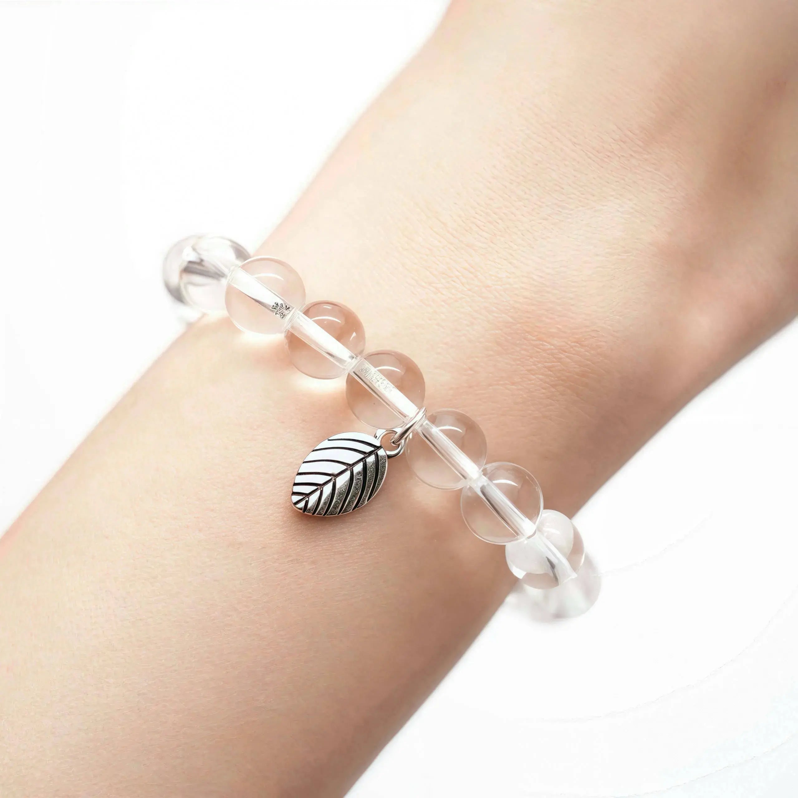 Clear Quartz Bracelet – Leaf of Light