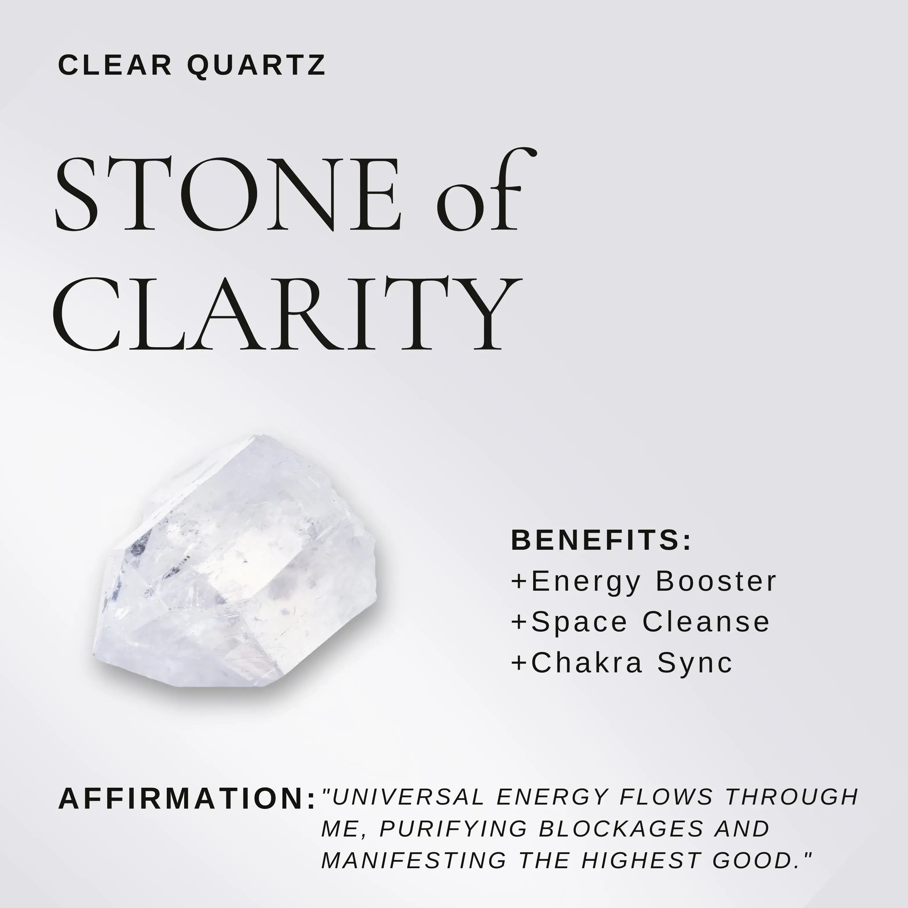 Mini Clear Quartz Cluster Plant – Handmade Spiritual Gift & Desk Decor